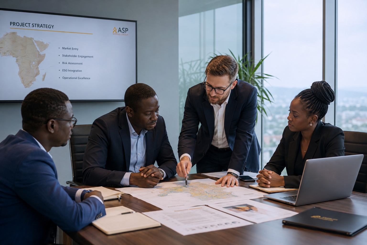 ASP Mining group services Guinea
